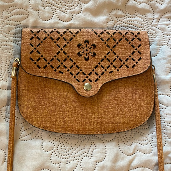 Handmade boho leather bag - Picture 2 of 8